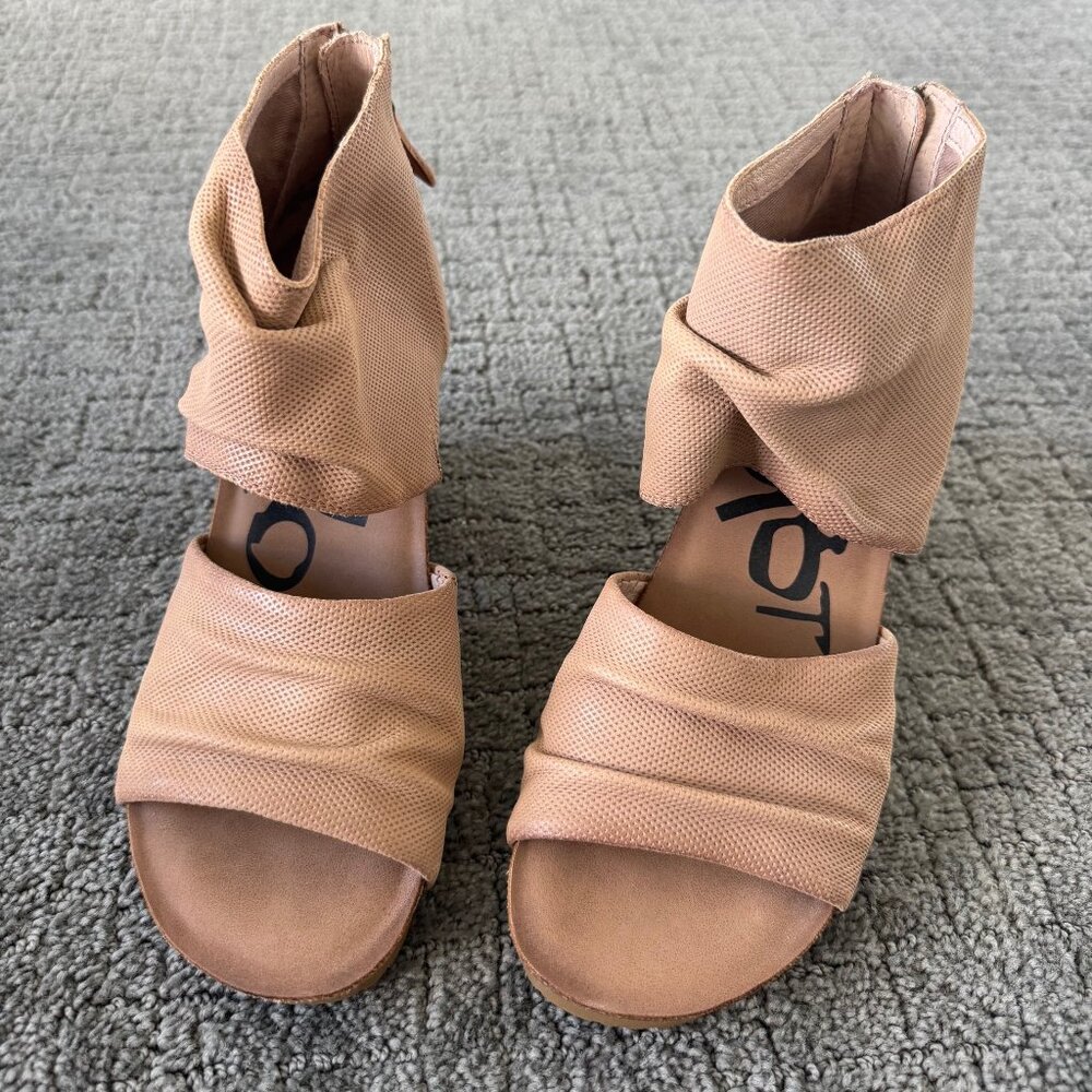 OTBT Peep Toe Booties
